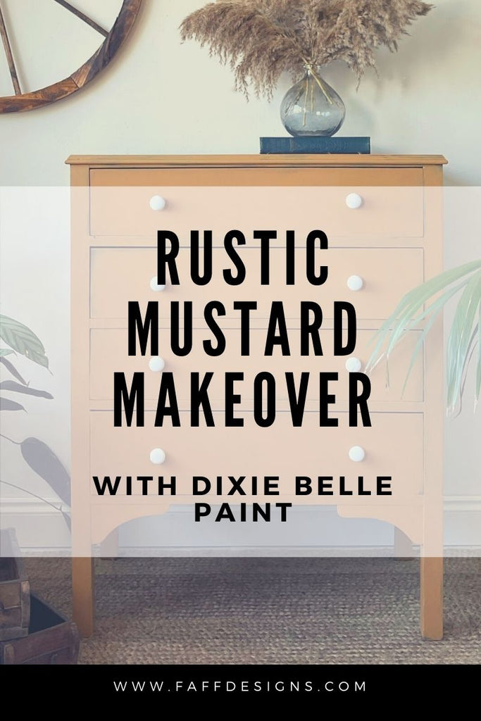 Rustic Mustard Makeover