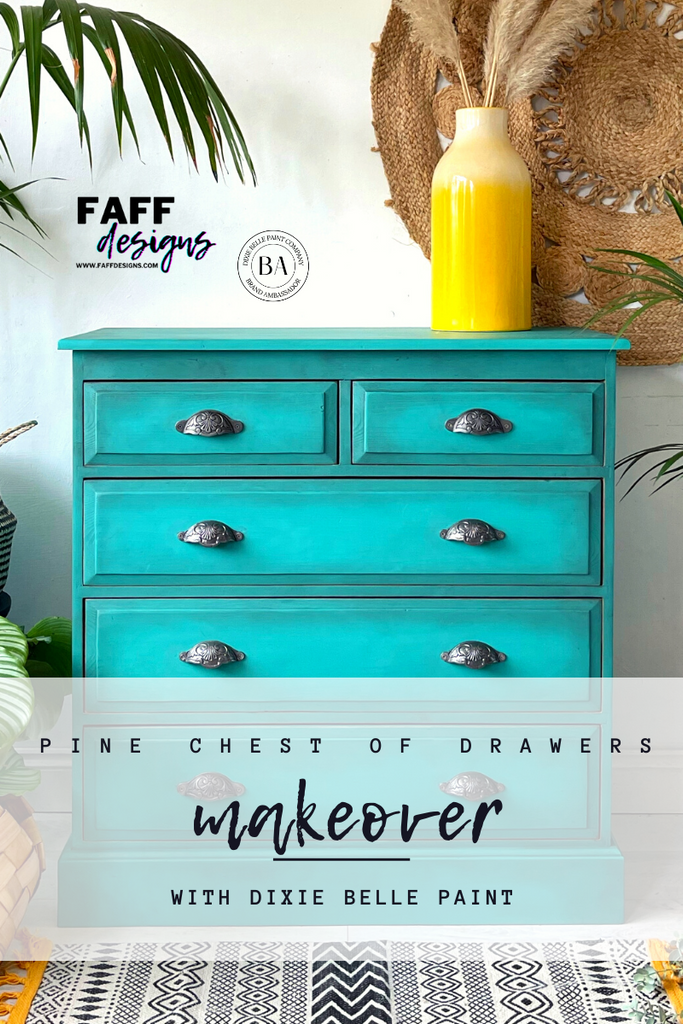 Pine Drawers Makeover