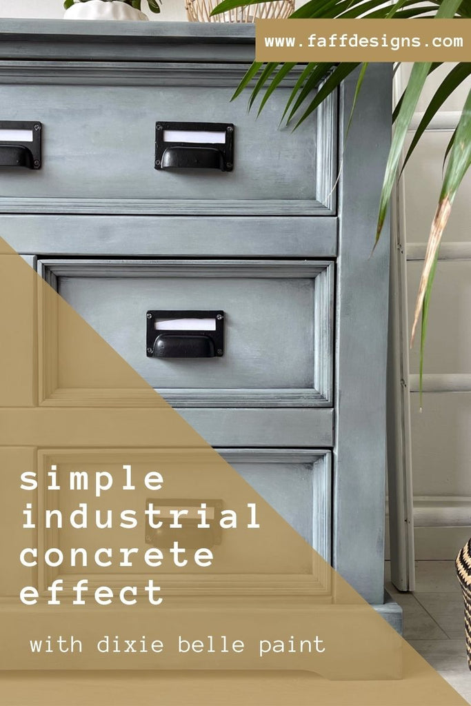 Industrial Concrete Effect Makeover