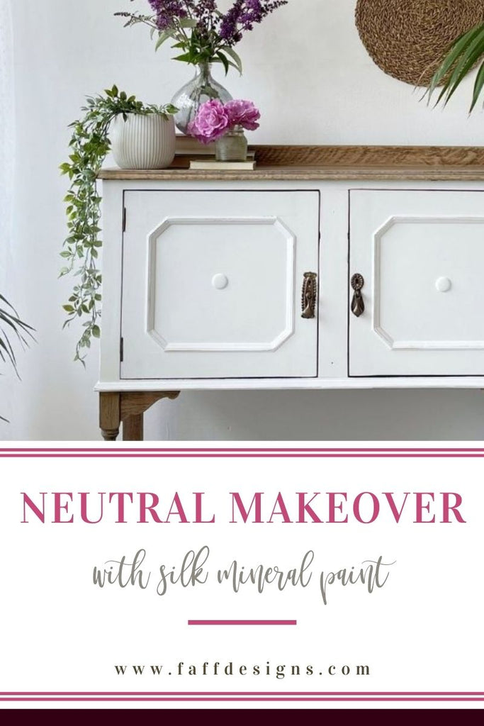 Bright and Breezy Neutral Makeover (yes, I painted in white!)