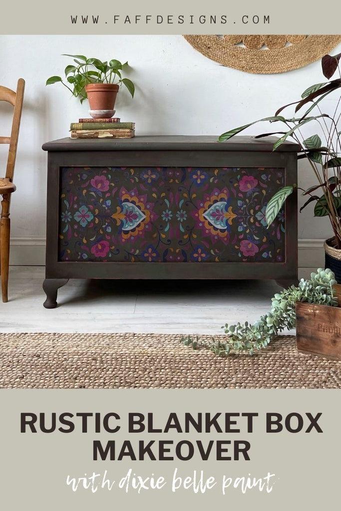 Rustic Blanket Box