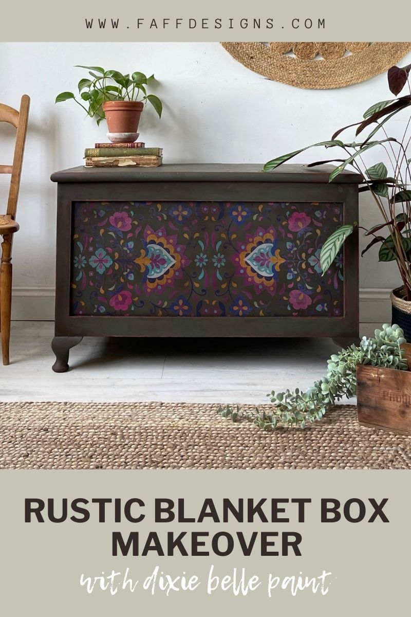 Rustic Blanket Box – Faff Designs